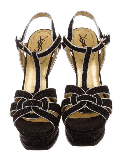 yves laurent sandals.